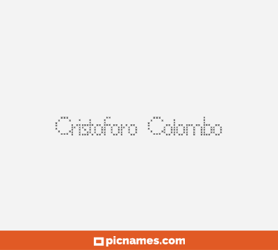 Cristoforo Colombo